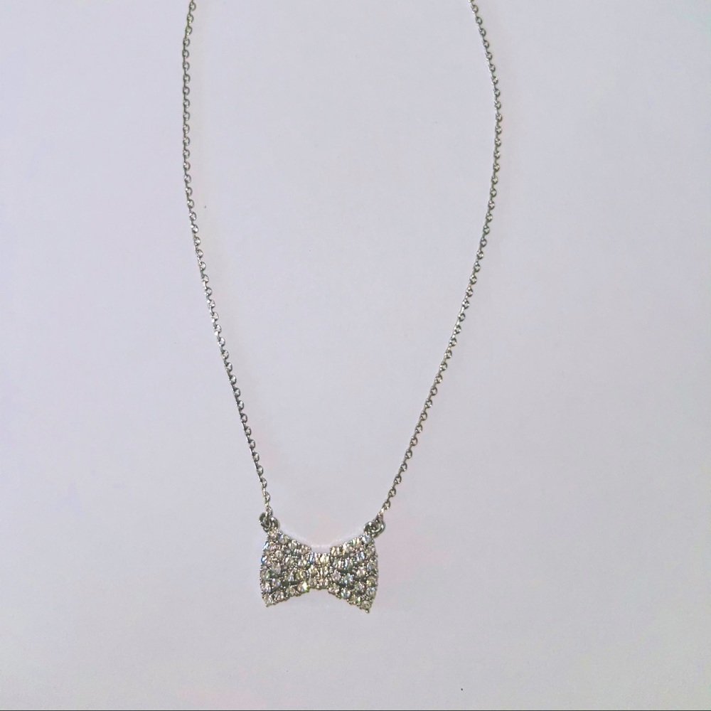 Kate Spade New York Sparkling Bow Mini Pendant